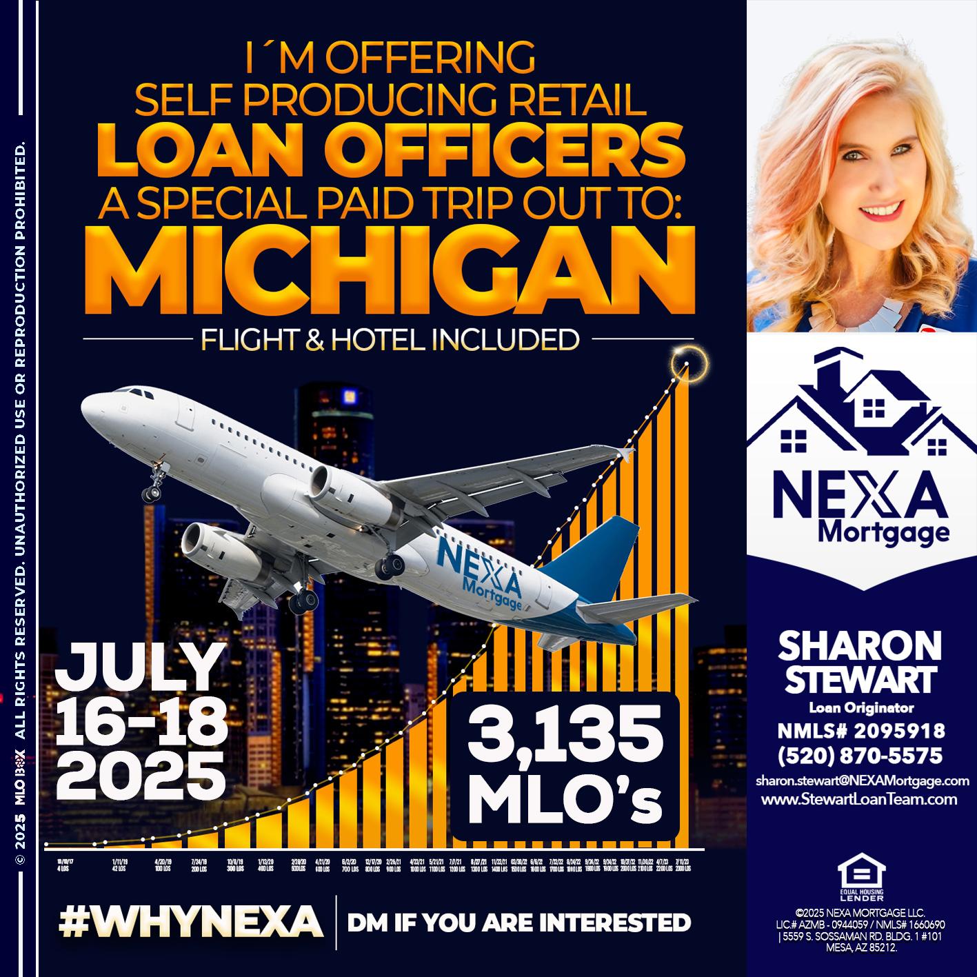 MICHIGAN TRIP - Sharon Stewart -Mortgage Loan Originator