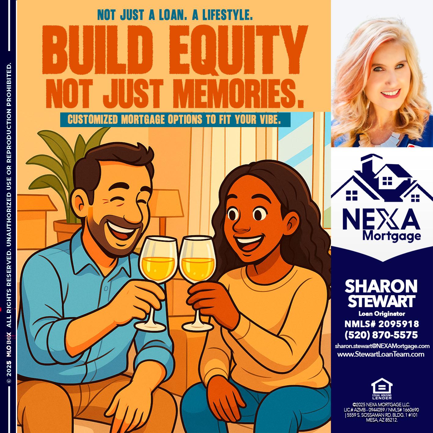 BILD EQUITY - Sharon Stewart -Mortgage Loan Originator BILD EQUITY - Sharon Stewart -Mortgage Loan Originator