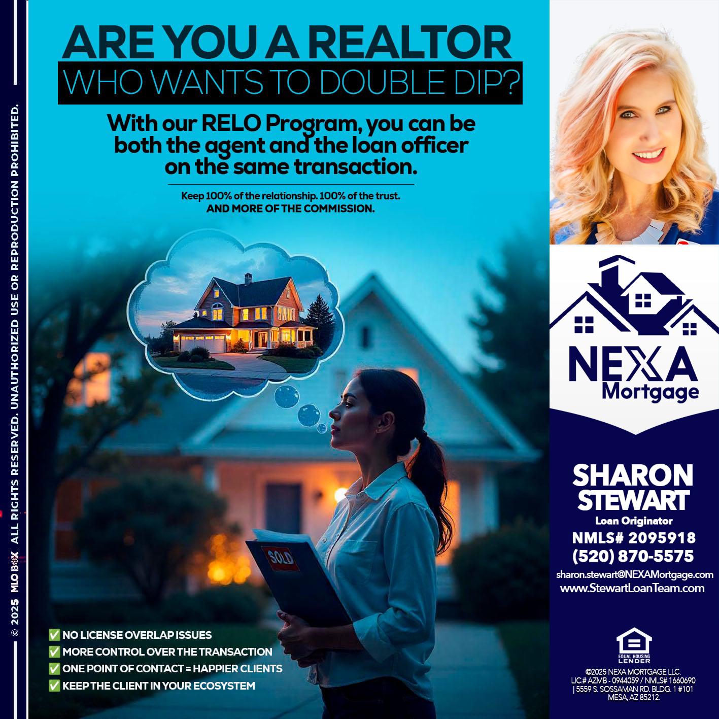 Are you a Realtor? - Sharon Stewart -Mortgage Loan Originator