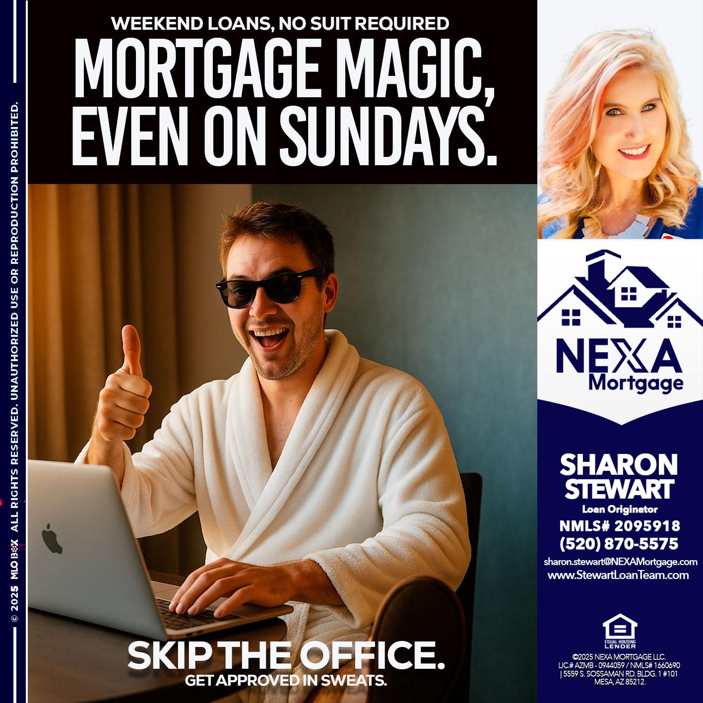 MORTGAGE MAGICS - Sharon Stewart -Mortgage Loan Originator