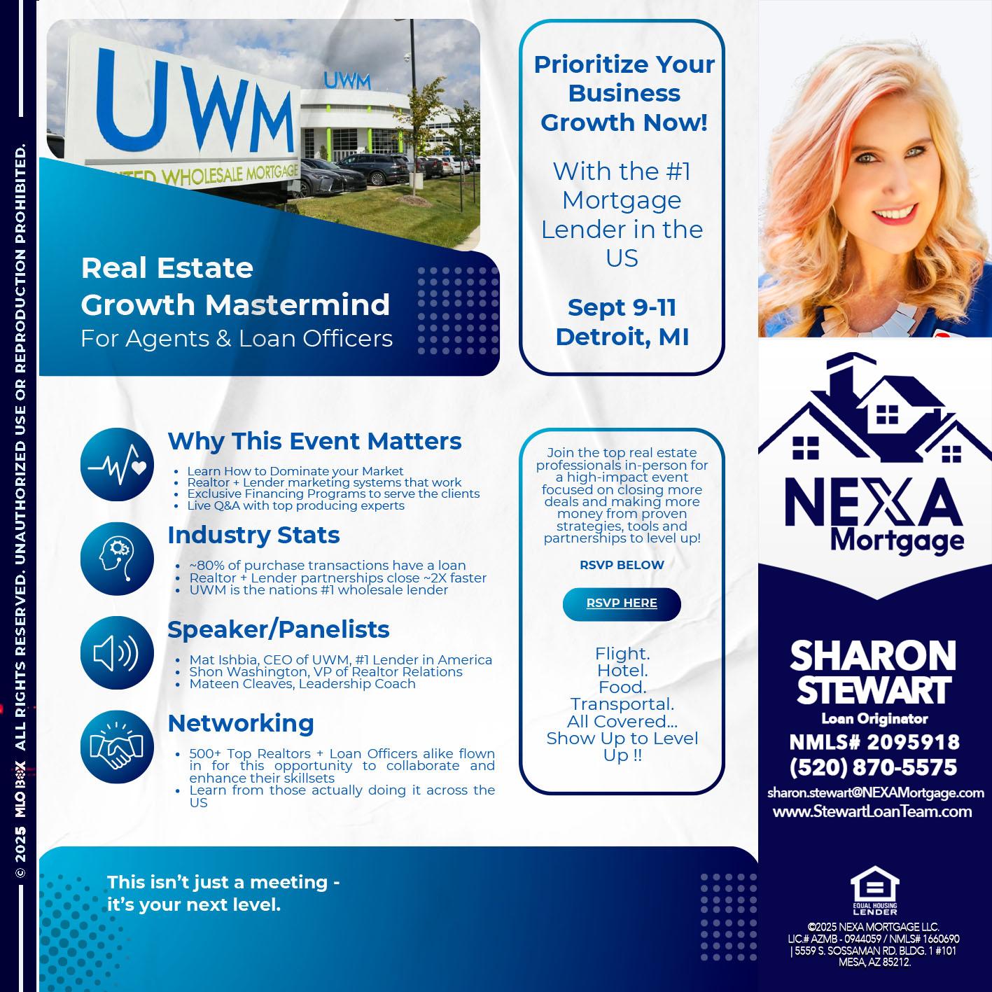 DETROIT TRIP - Sharon Stewart -Mortgage Loan Originator