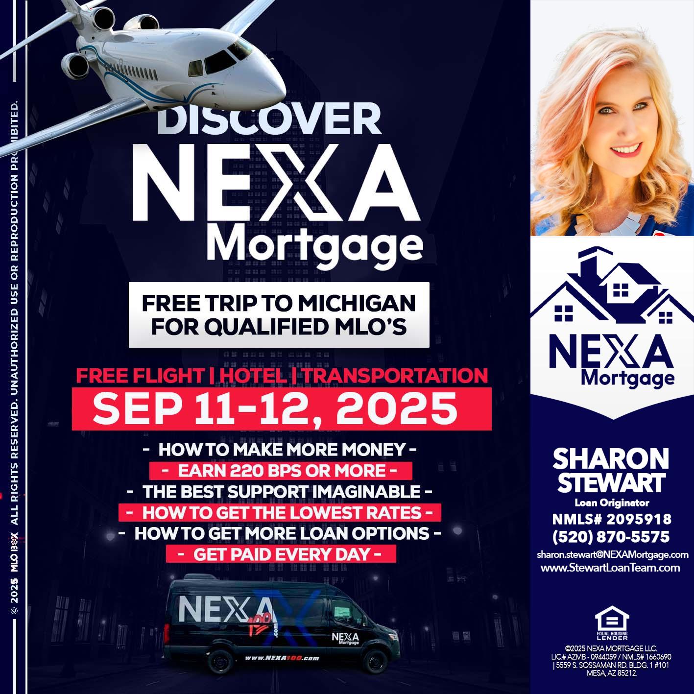 DISCOVER NEXA MORTGAGE - Sharon Stewart -Mortgage Loan Originator