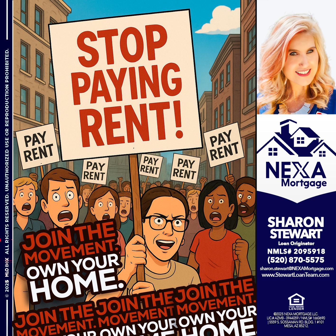 stop paying rent - Sharon Stewart -Mortgage Loan Originator stop paying rent - Sharon Stewart -Mortgage Loan Originator