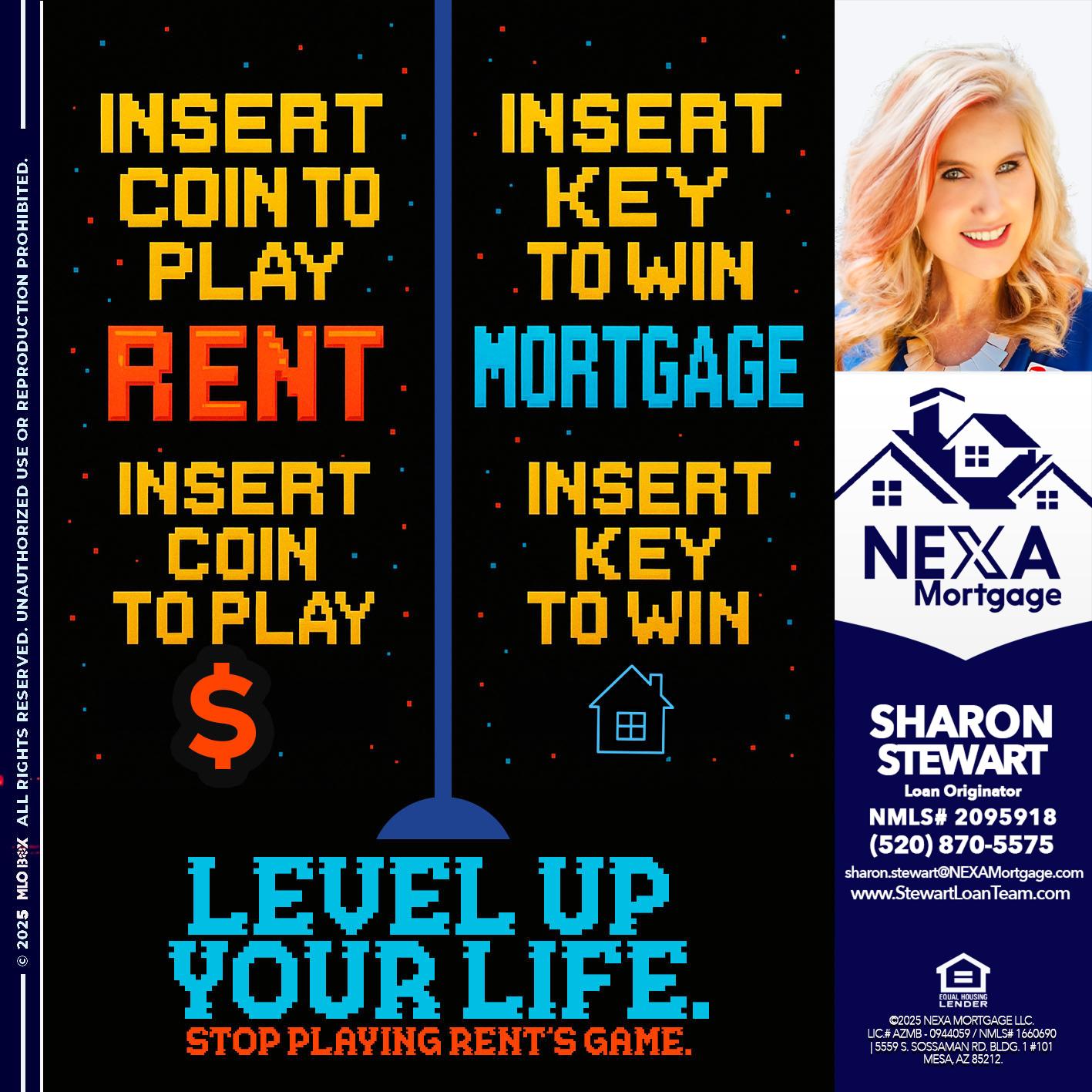 INSERT COIN - Sharon Stewart -Mortgage Loan Originator INSERT COIN - Sharon Stewart -Mortgage Loan Originator
