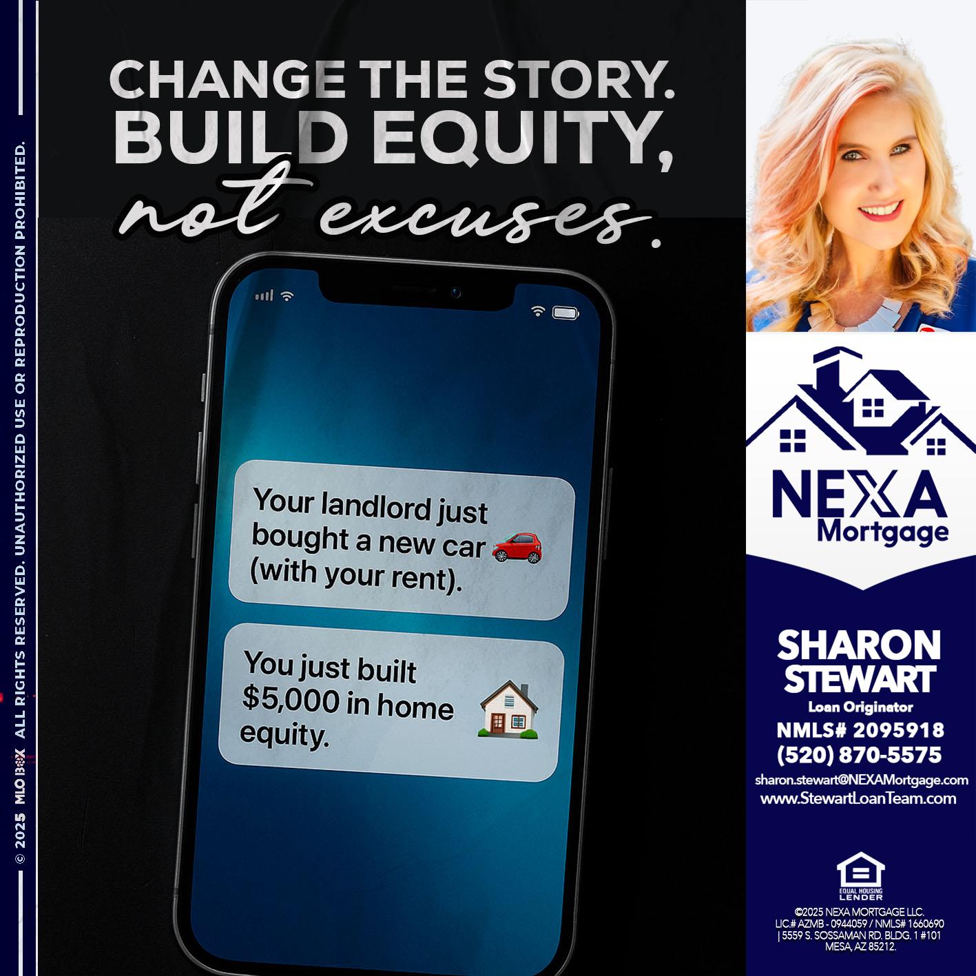 CHANGE THE HISTORY - Sharon Stewart -Mortgage Loan Originator CHANGE THE HISTORY - Sharon Stewart -Mortgage Loan Originator
