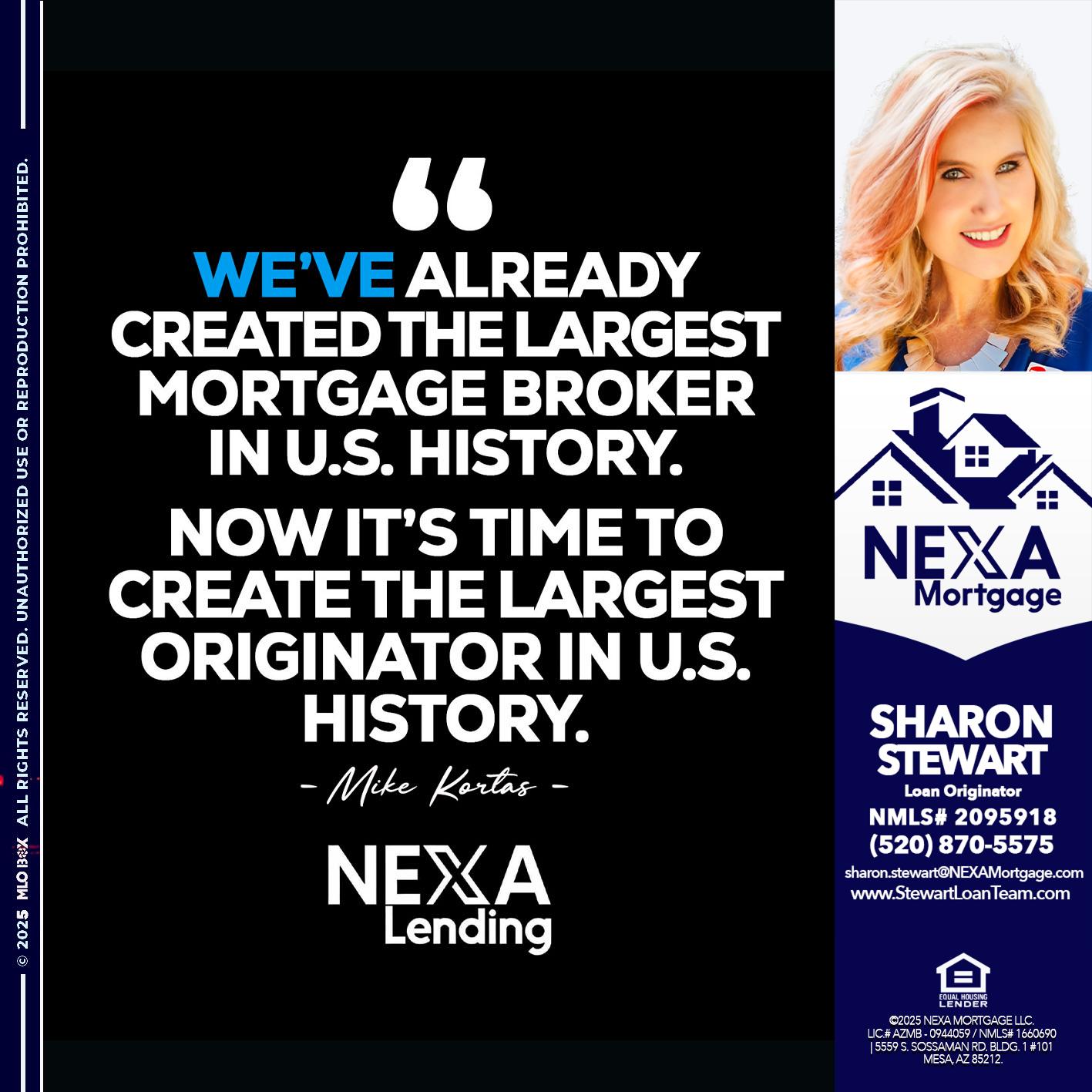 MIKE KORTAS - Sharon Stewart -Mortgage Loan Originator MIKE KORTAS - Sharon Stewart -Mortgage Loan Originator