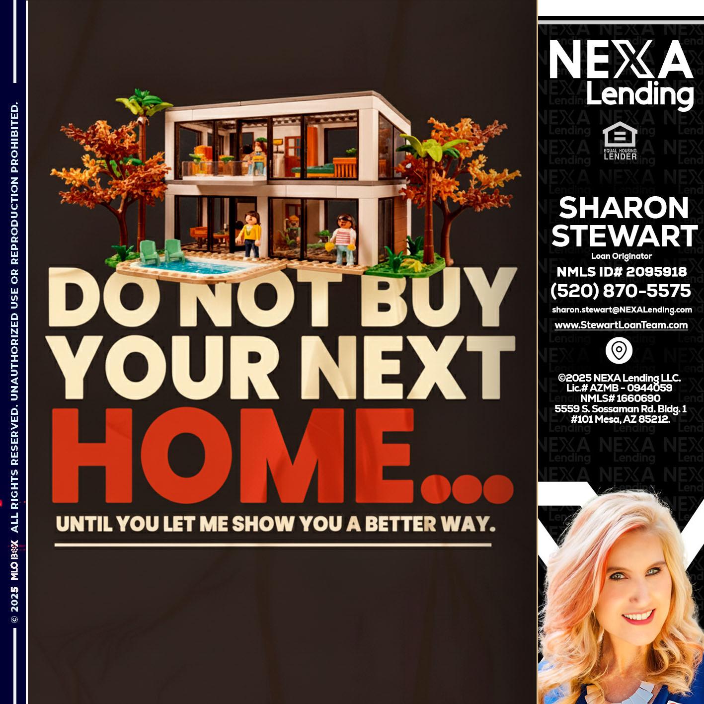 DO NOT BUY - Sharon Stewart -Mortgage Loan Originator