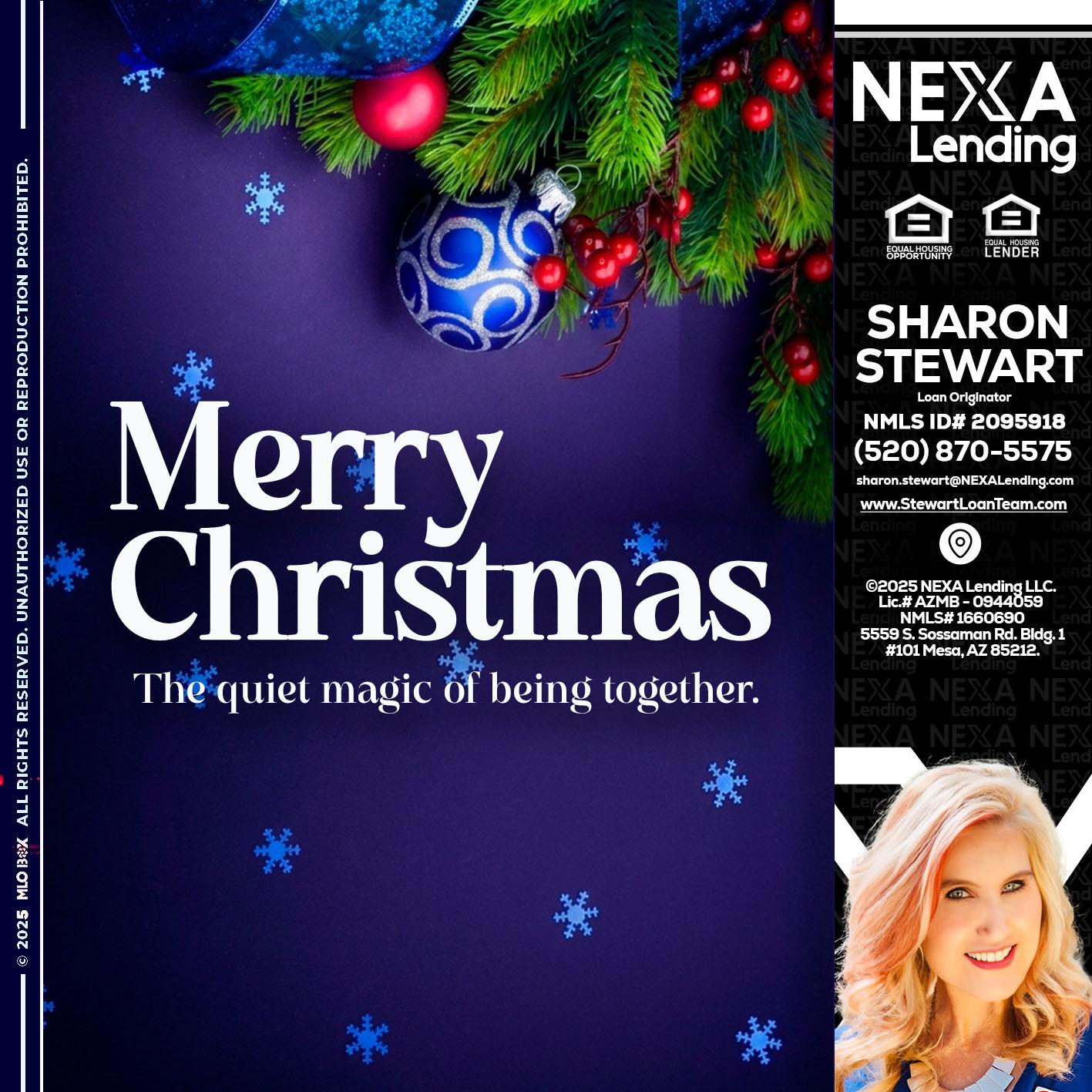 merry christmas - Sharon Stewart -Mortgage Loan Originator