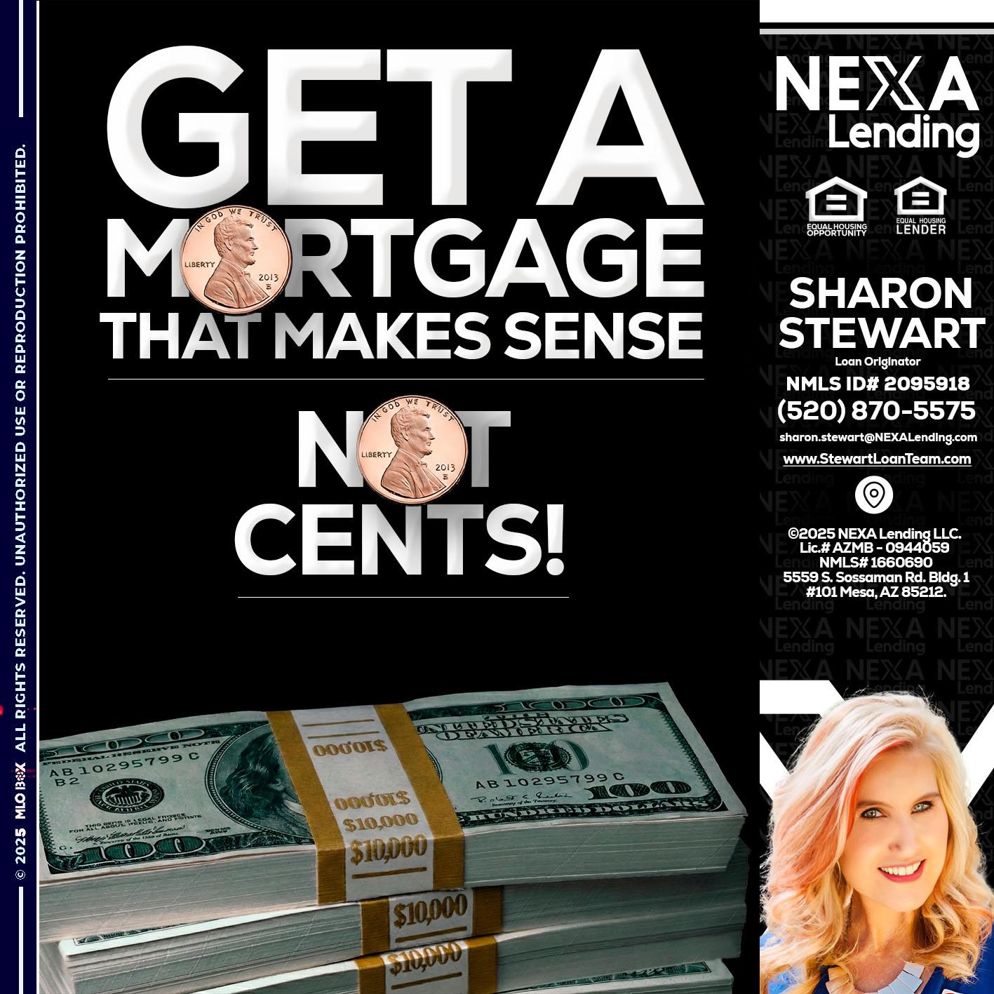 get a mortgage - Sharon Stewart -Mortgage Loan Originator