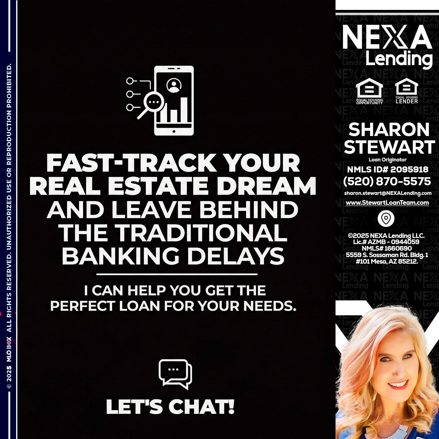 FAST TRACK - Sharon Stewart -Mortgage Loan Originator