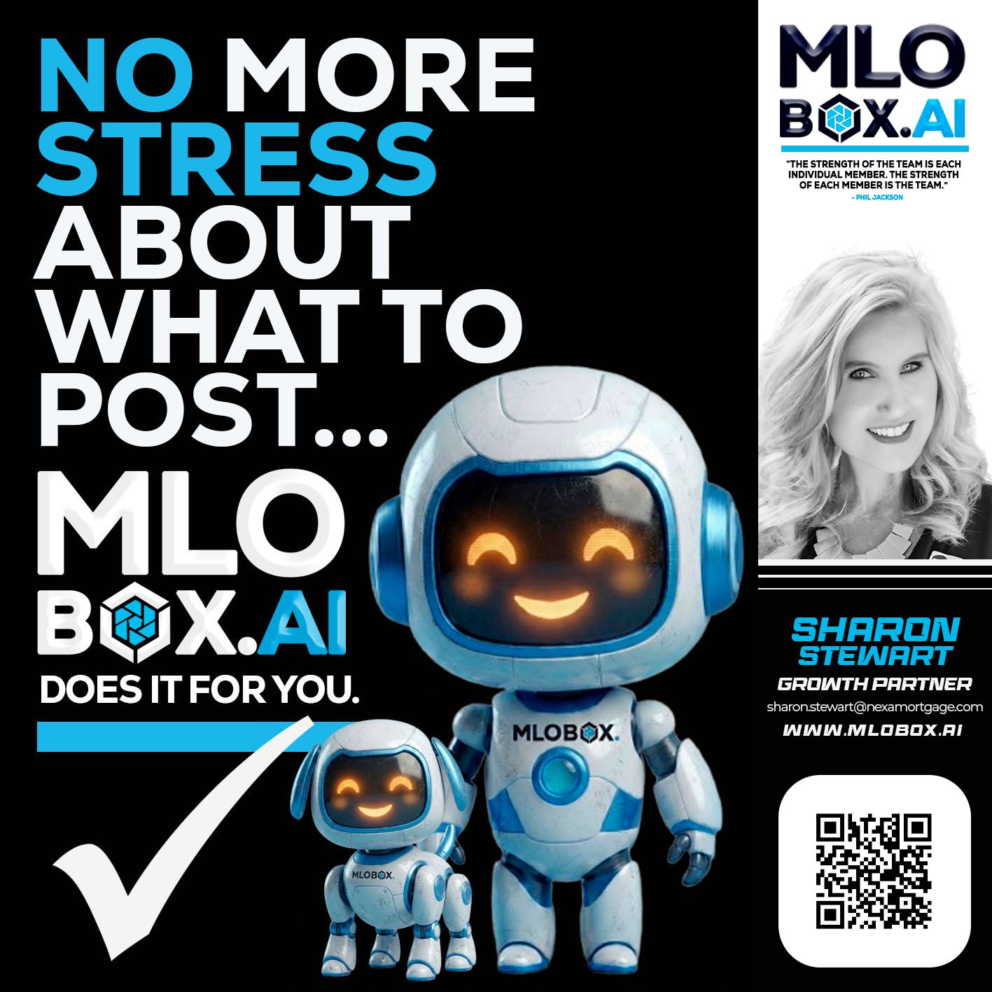 NO MORE STRESS - Sharon Stewart -Mortgage Loan Originator
