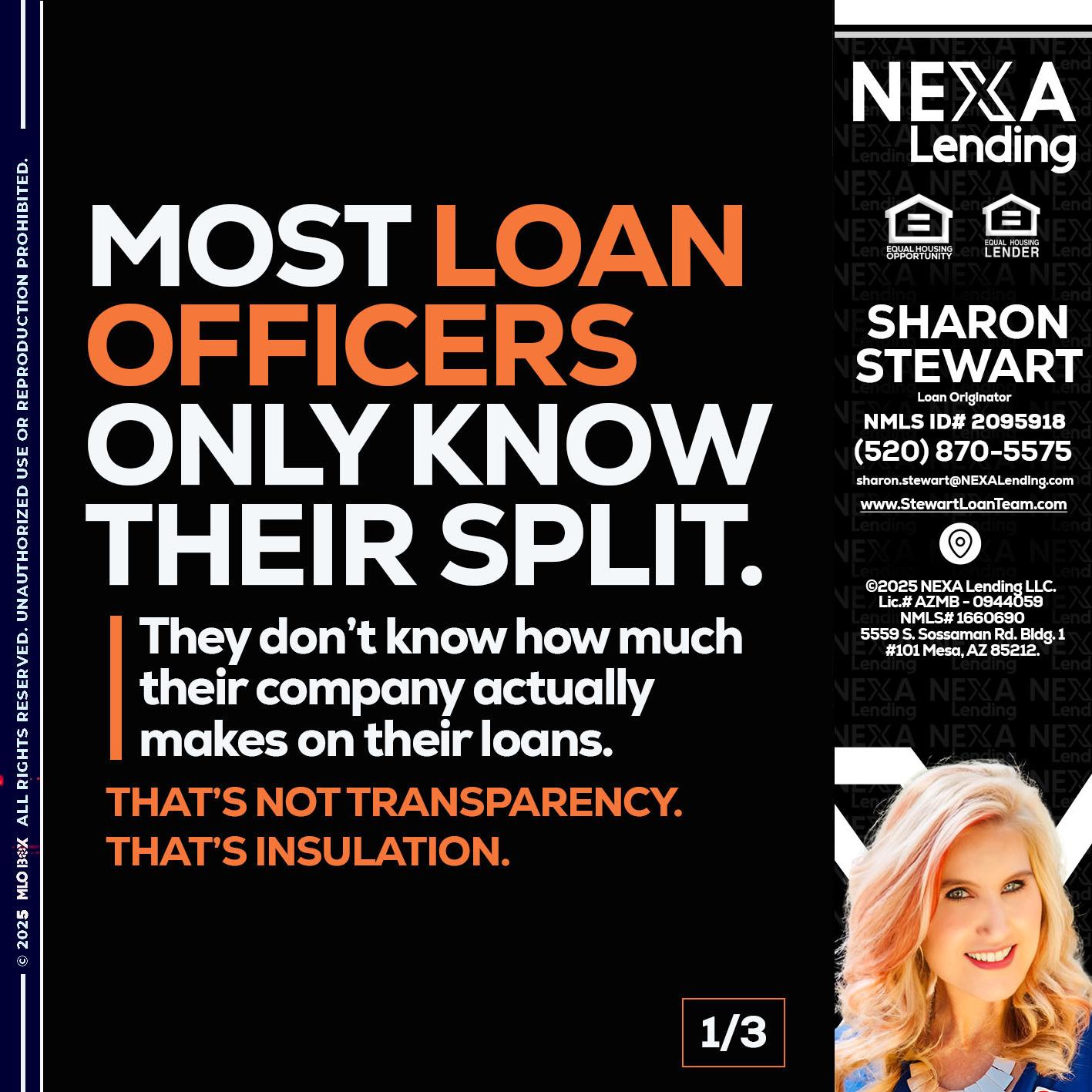 1 OF 3 - Sharon Stewart -Mortgage Loan Originator
