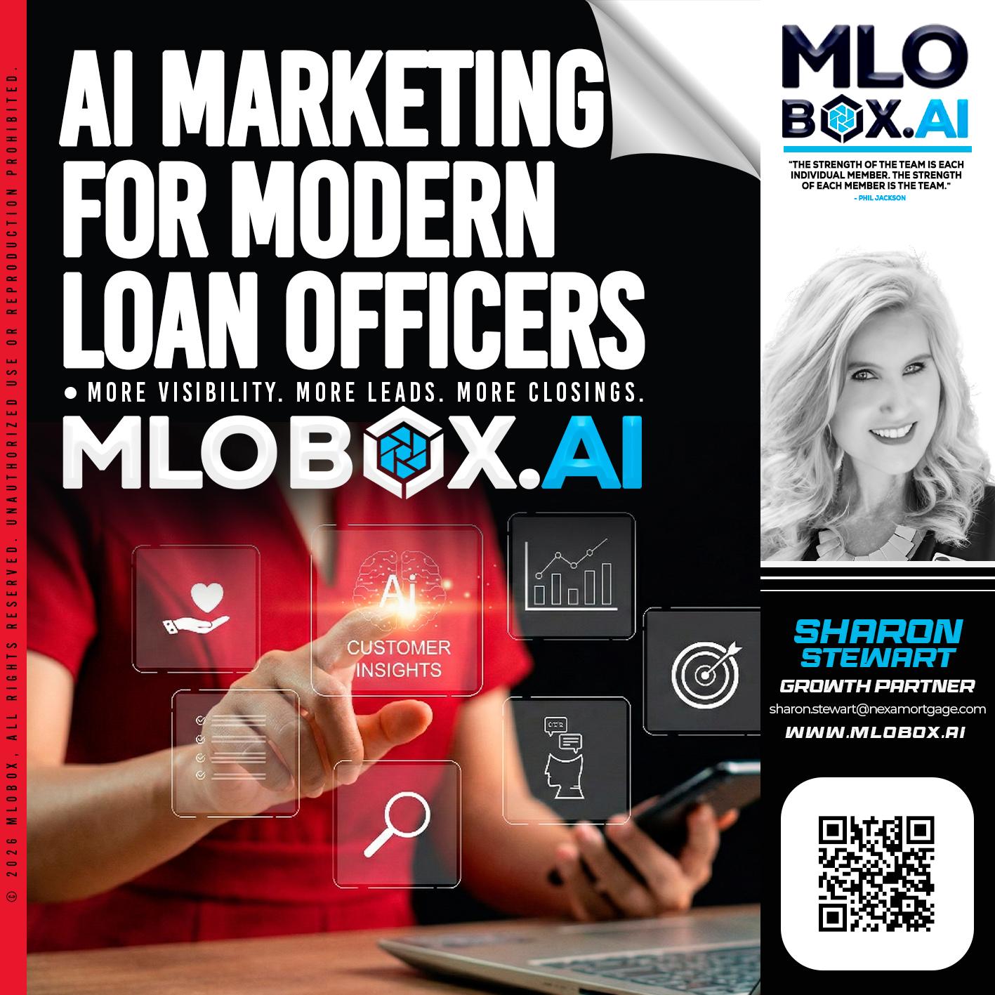 AI MARKETING - Sharon Stewart -Mortgage Loan Originator