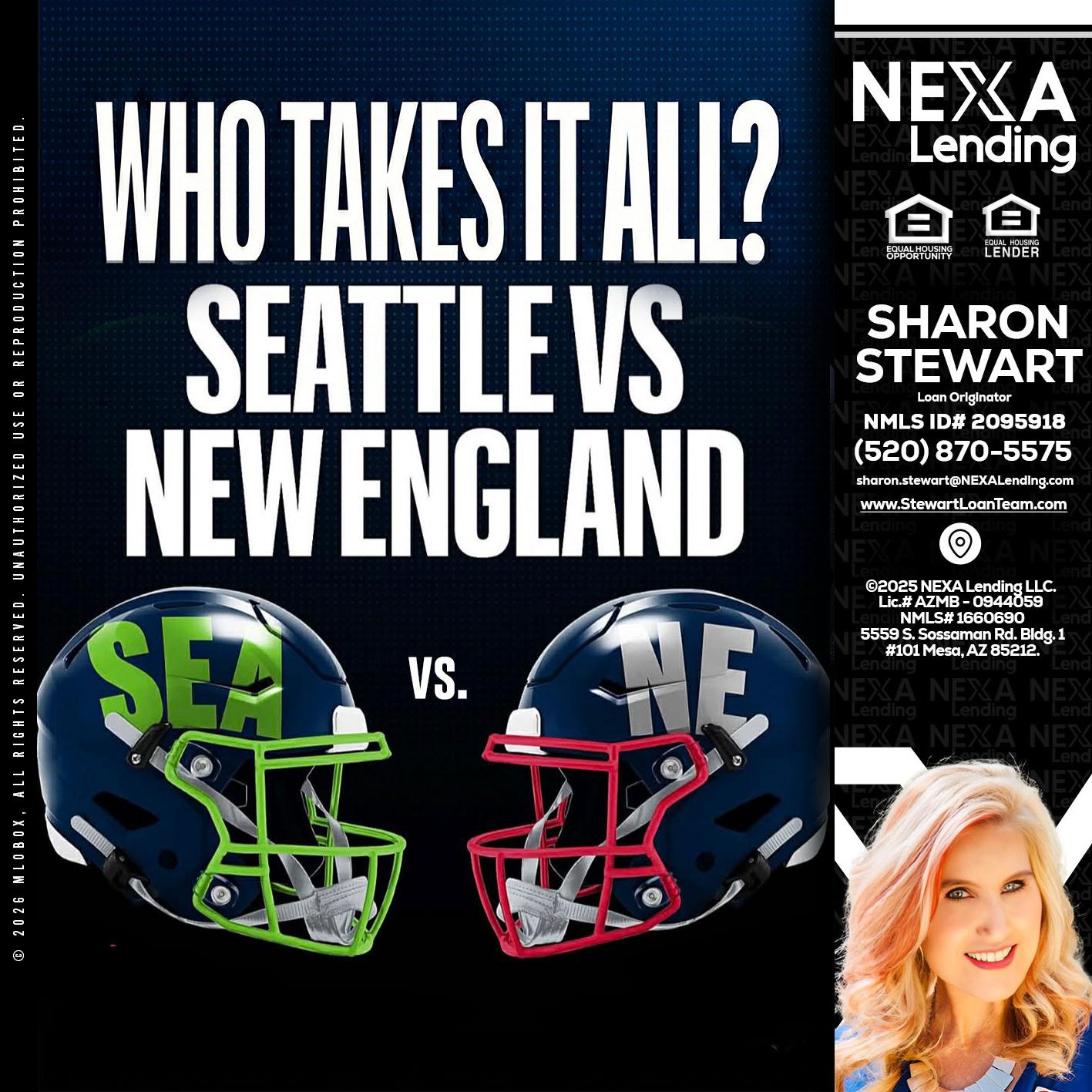 WHO TAKE IT ALL? - Sharon Stewart -Mortgage Loan Originator