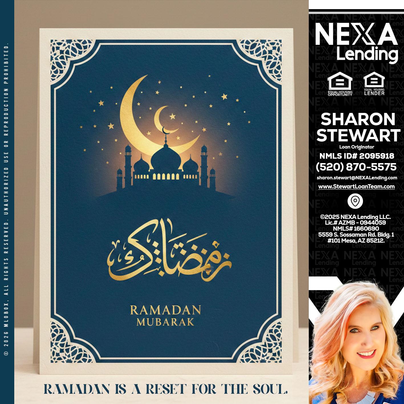 HAPPY RAMADAN - Sharon Stewart -Mortgage Loan Originator