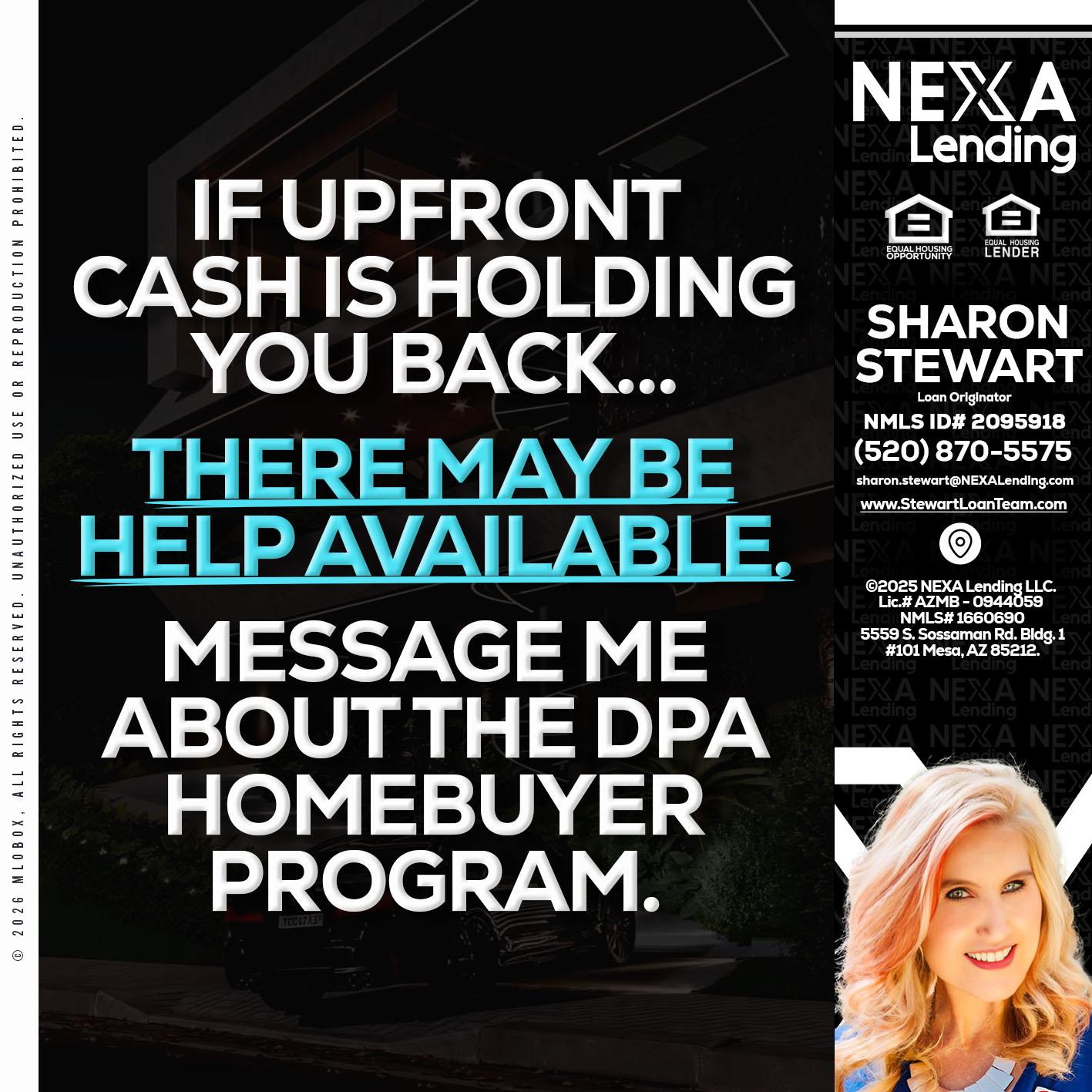 IF UPFRONT - Sharon Stewart -Mortgage Loan Originator