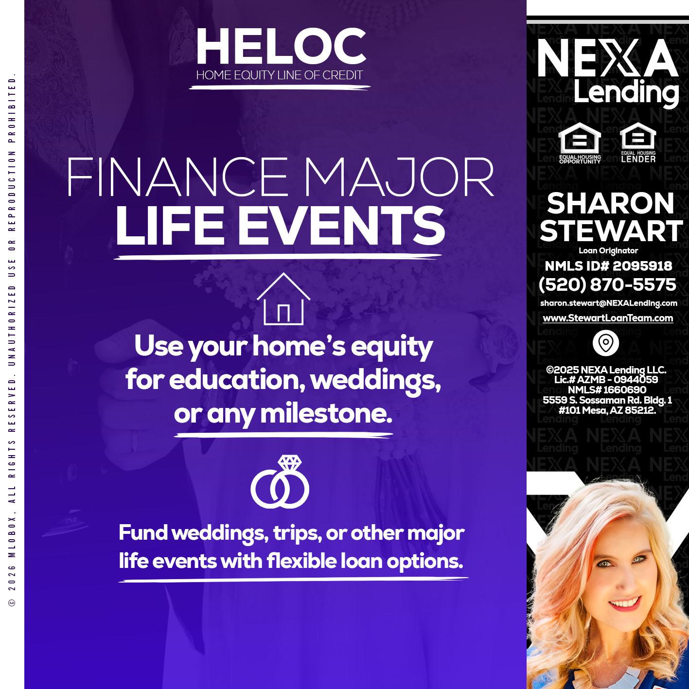 HELOC - Sharon Stewart -Mortgage Loan Originator