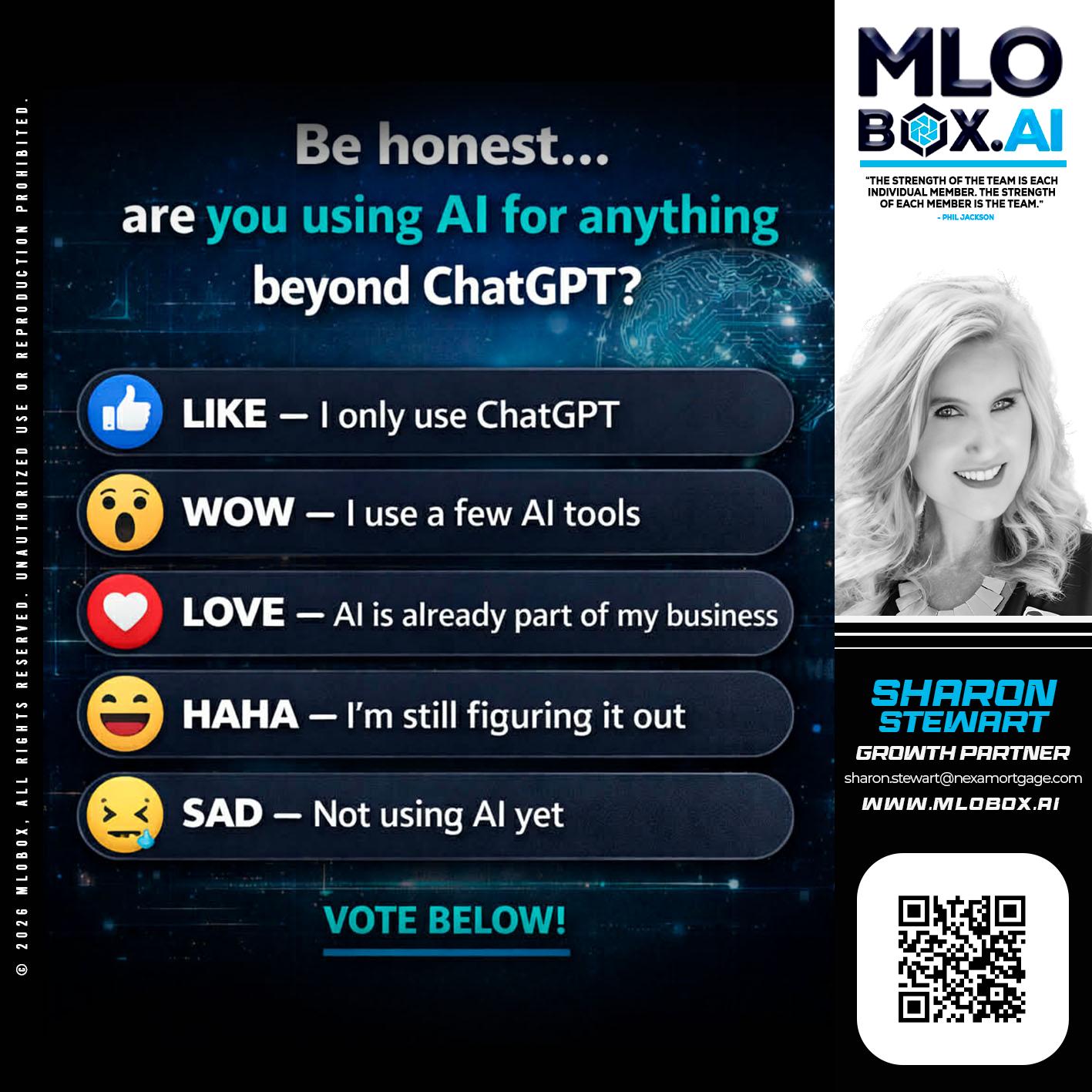 BE HONEST - Sharon Stewart -Mortgage Loan Originator