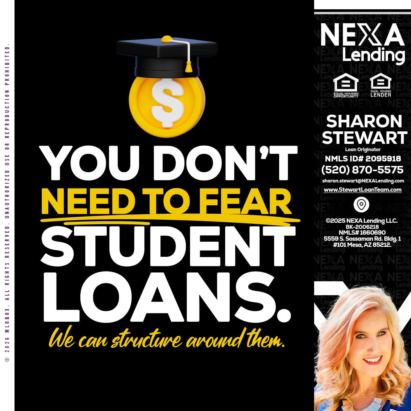 YOU DONT NEED - Sharon Stewart -Mortgage Loan Originator