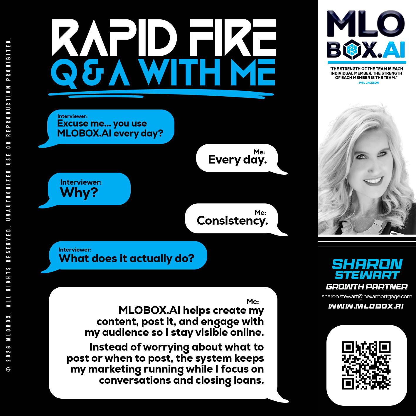 RAPID Q&A - Sharon Stewart -Mortgage Loan Originator