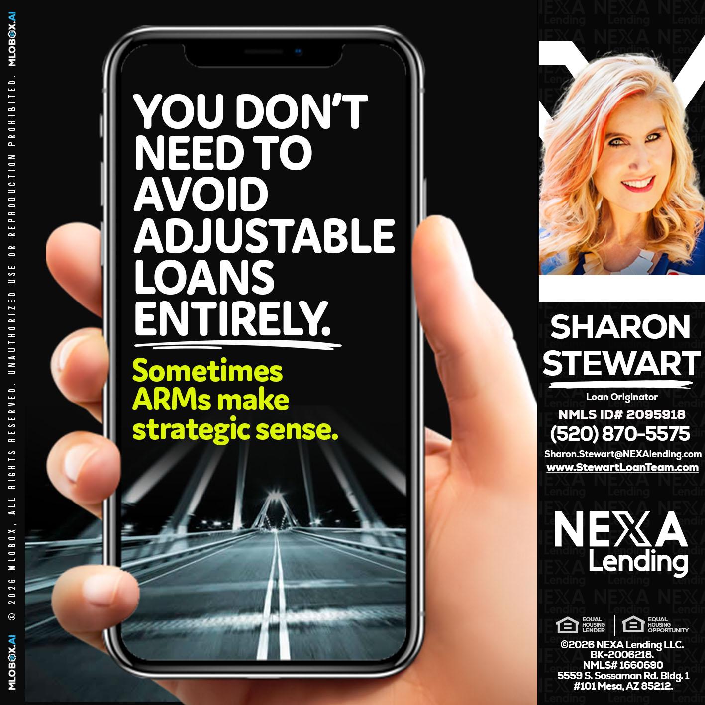 YOU DONT NEED - Sharon Stewart -Mortgage Loan Originator