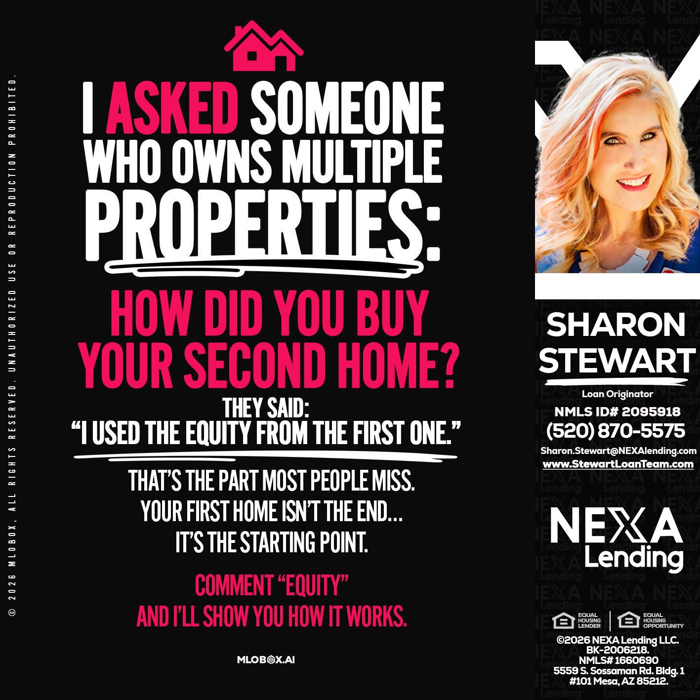 I ASKED SOMEONE - Sharon Stewart -Mortgage Loan Originator