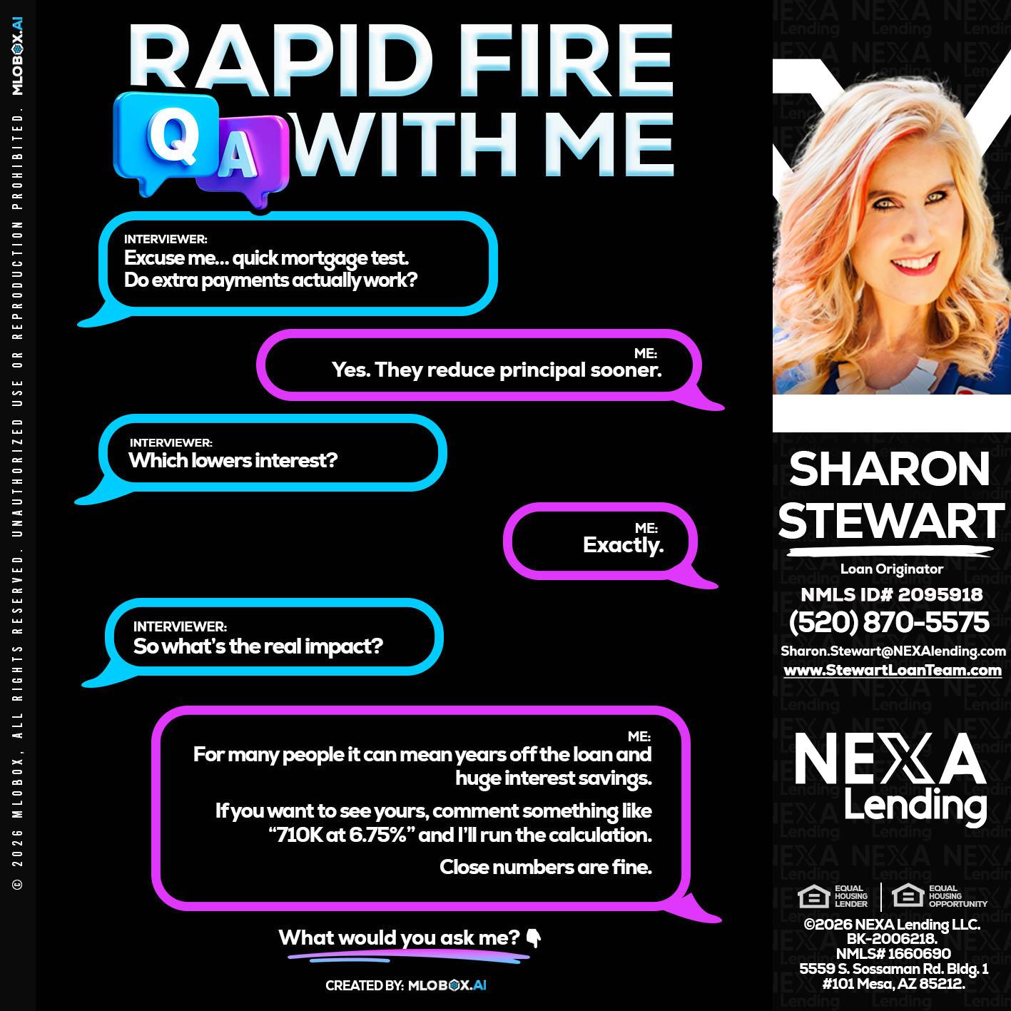 RAPID QA - Sharon Stewart -Mortgage Loan Originator