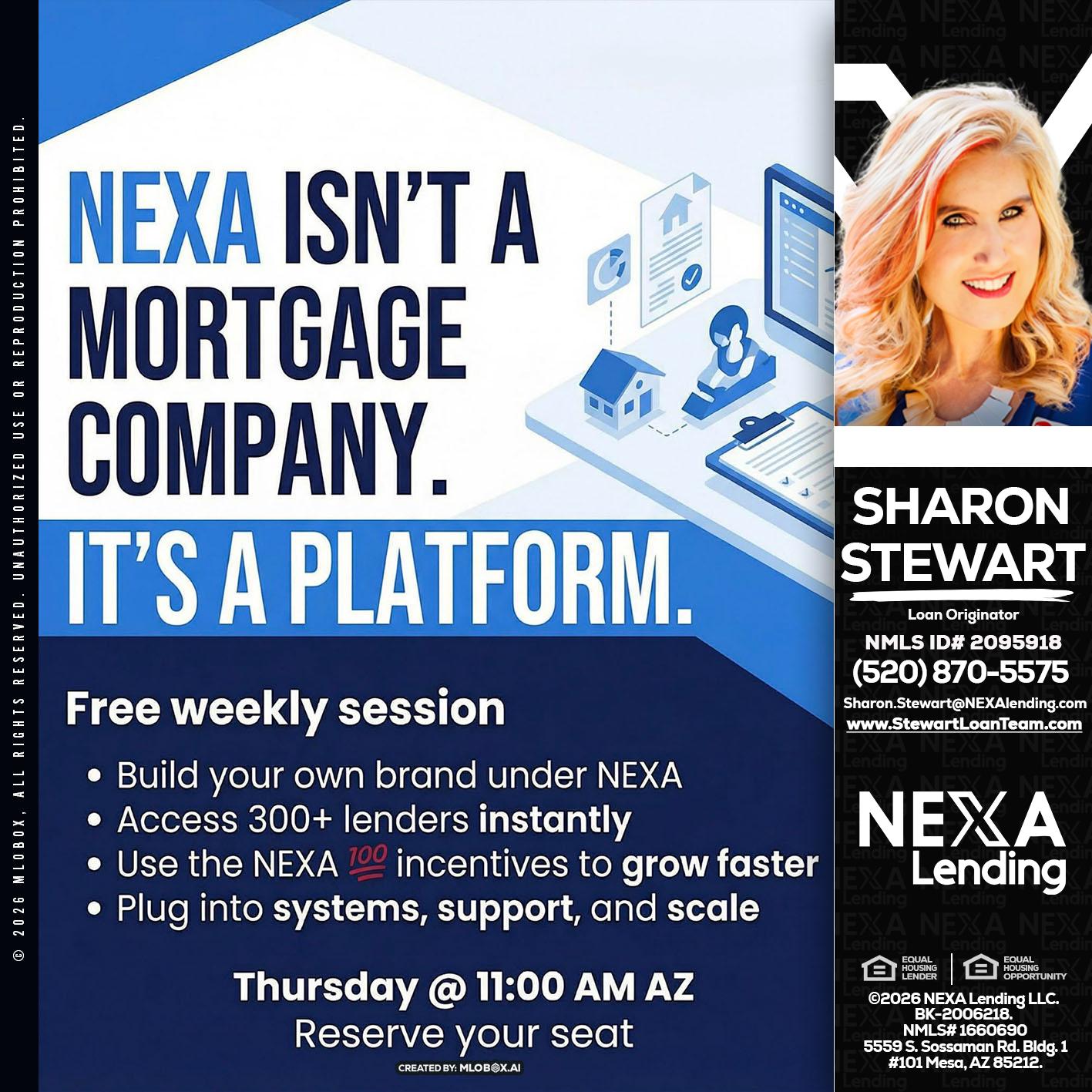 NEXA ISNT - Sharon Stewart -Mortgage Loan Originator