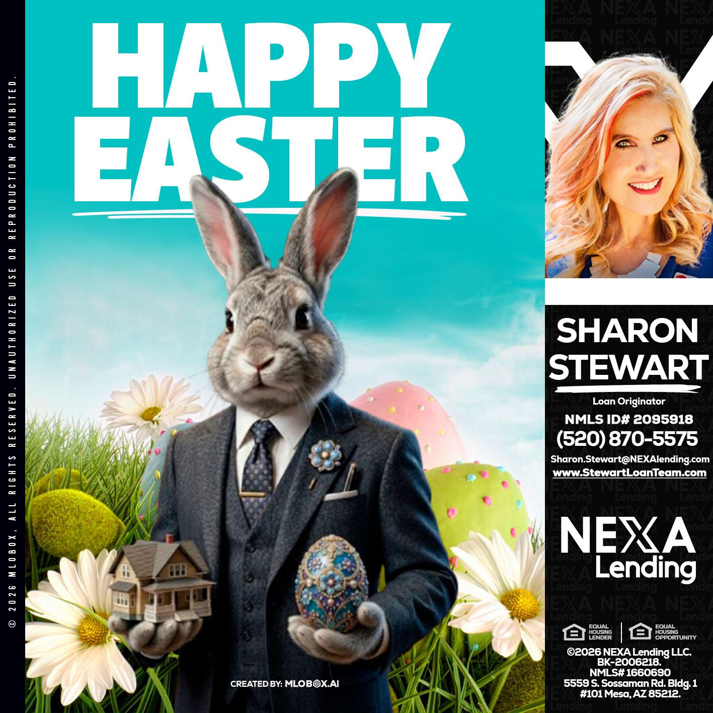 HAPPY EASTER - Sharon Stewart -Mortgage Loan Originator