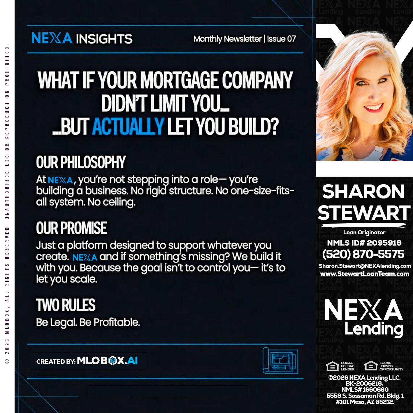 NEXA INSIGHTS - Sharon Stewart -Mortgage Loan Originator