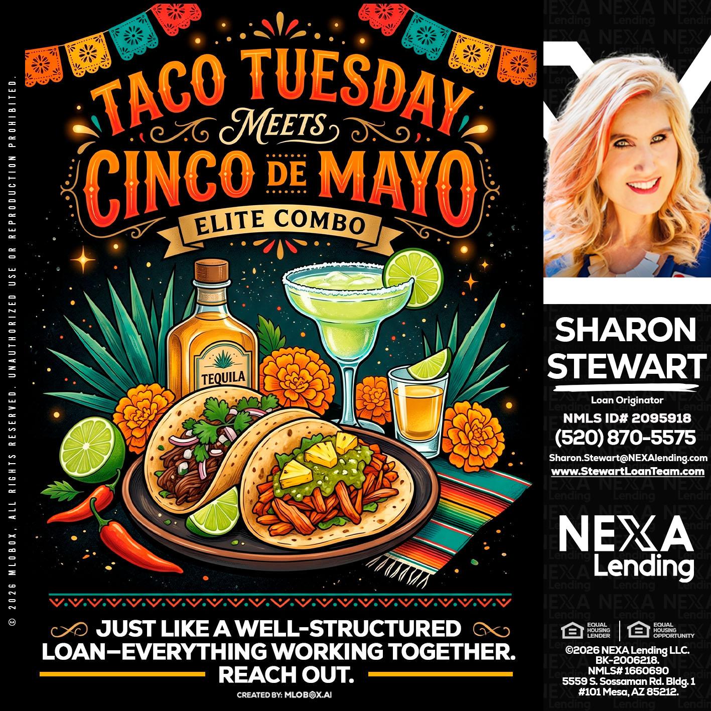 TACO TUESDAY - Sharon Stewart -Mortgage Loan Originator