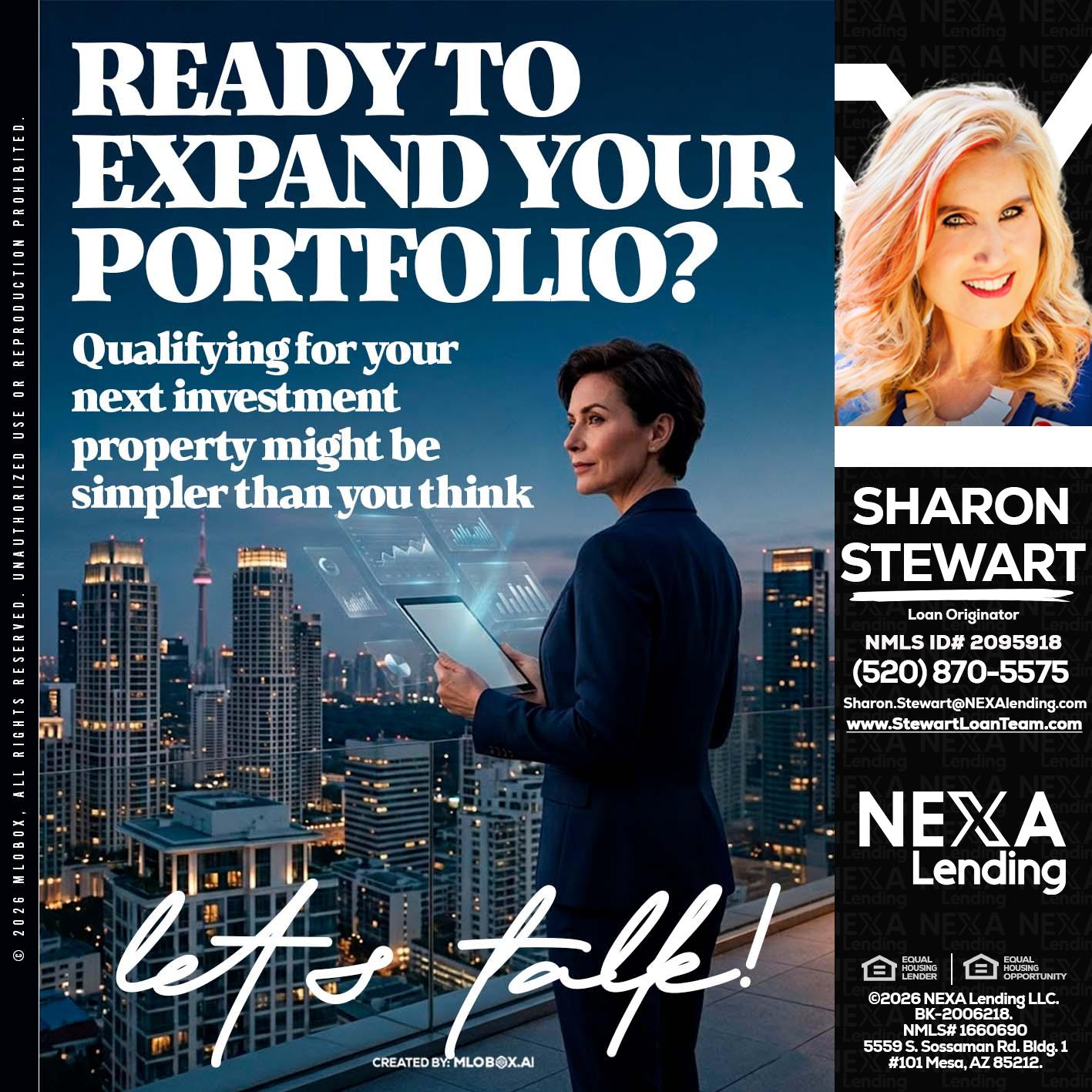 READY TO EXPAND - Sharon Stewart -Mortgage Loan Originator