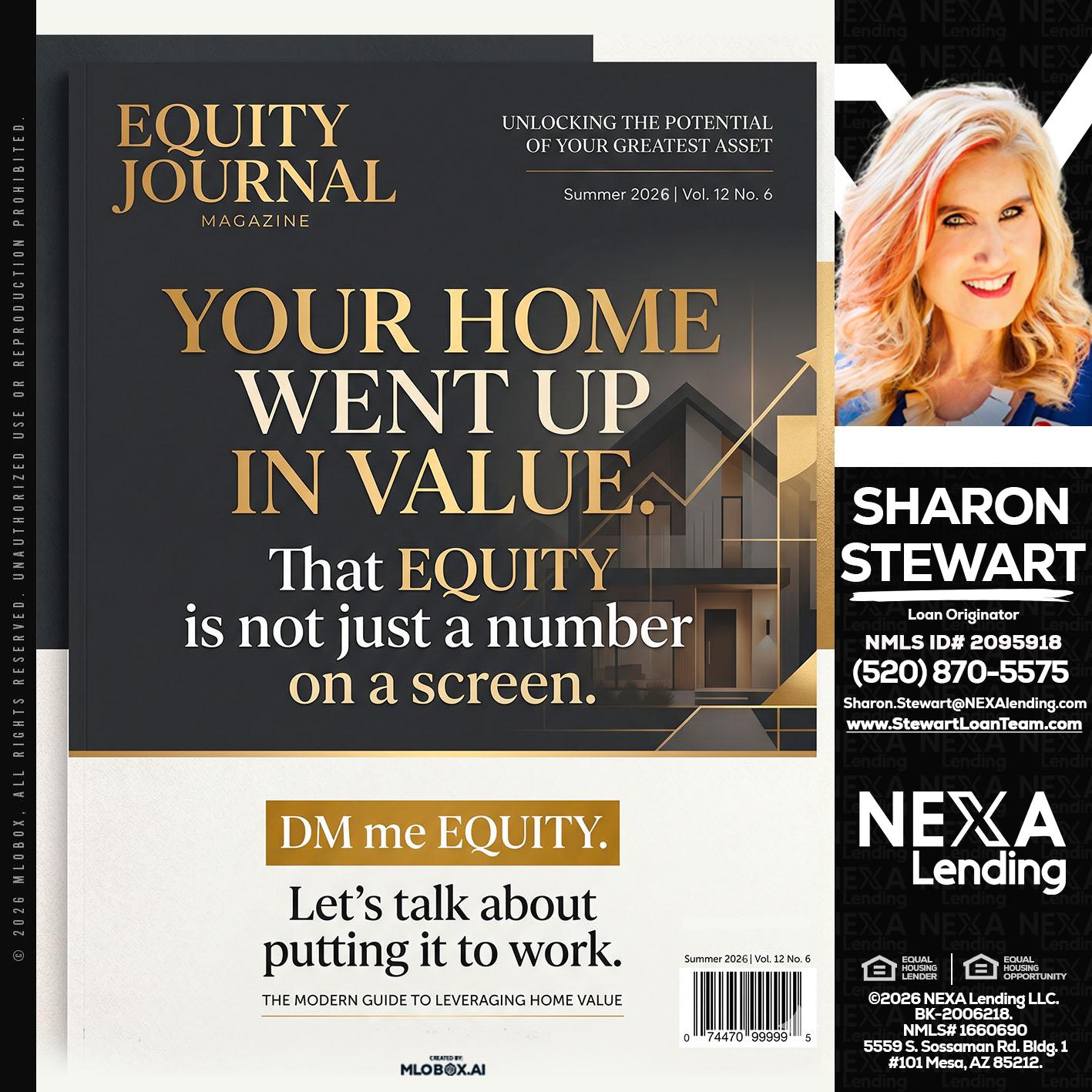 YOUR HOME - Sharon Stewart -Mortgage Loan Originator