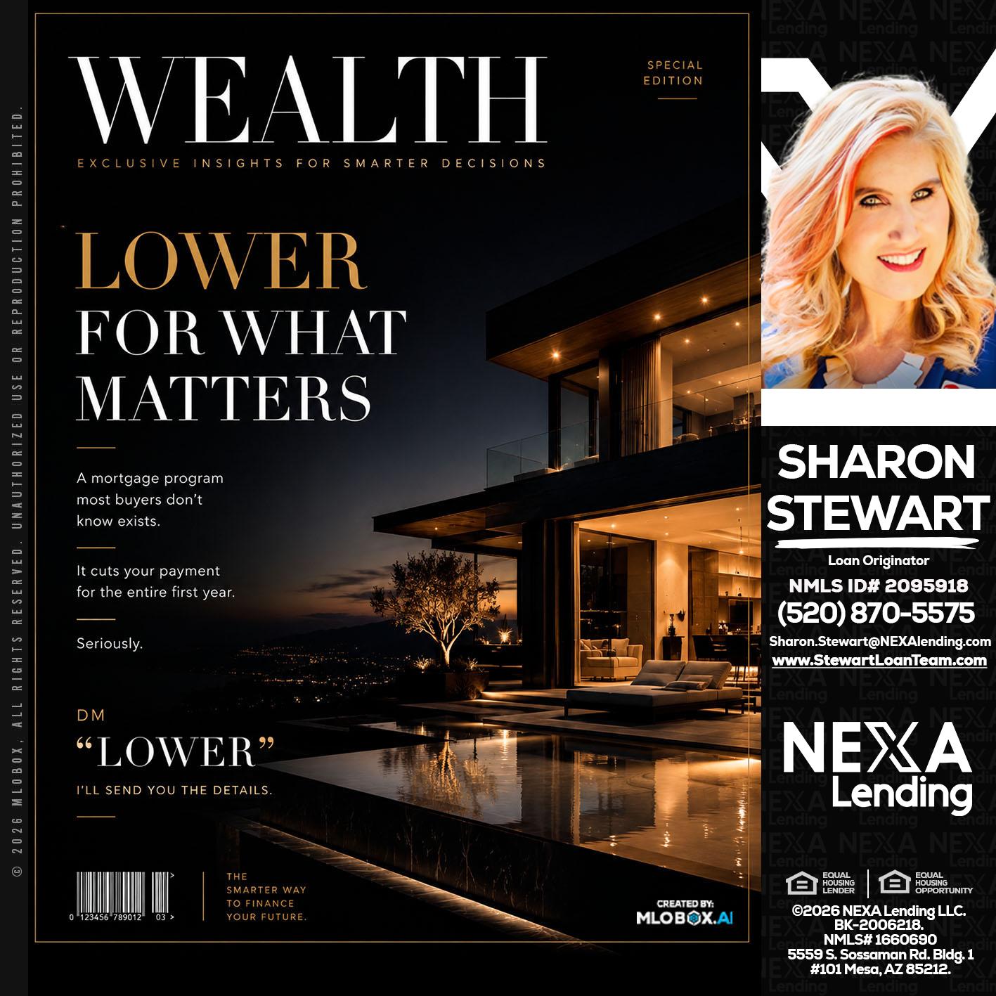 WEALTH - Sharon Stewart -Mortgage Loan Originator