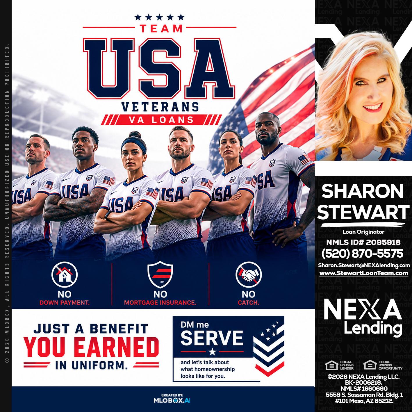 USA TEAM - Sharon Stewart -Mortgage Loan Originator