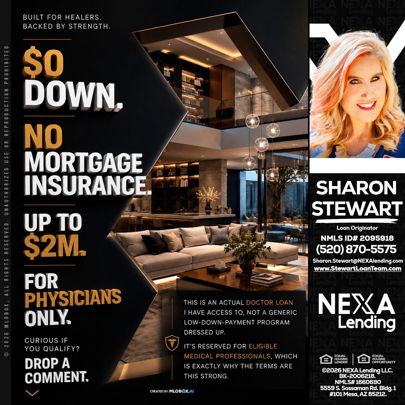 $0 DOWN - Sharon Stewart -Mortgage Loan Originator
