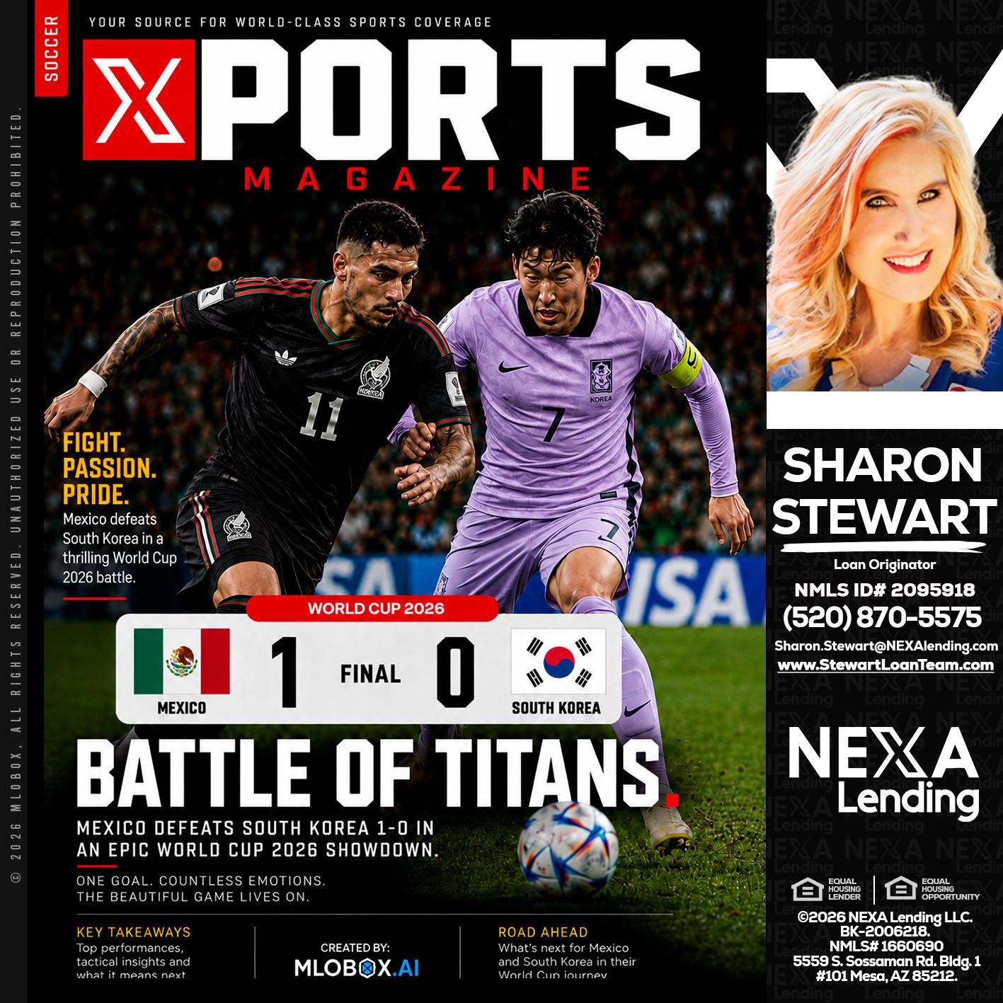 XPORTS MAGAZINE - Sharon Stewart -Mortgage Loan Originator