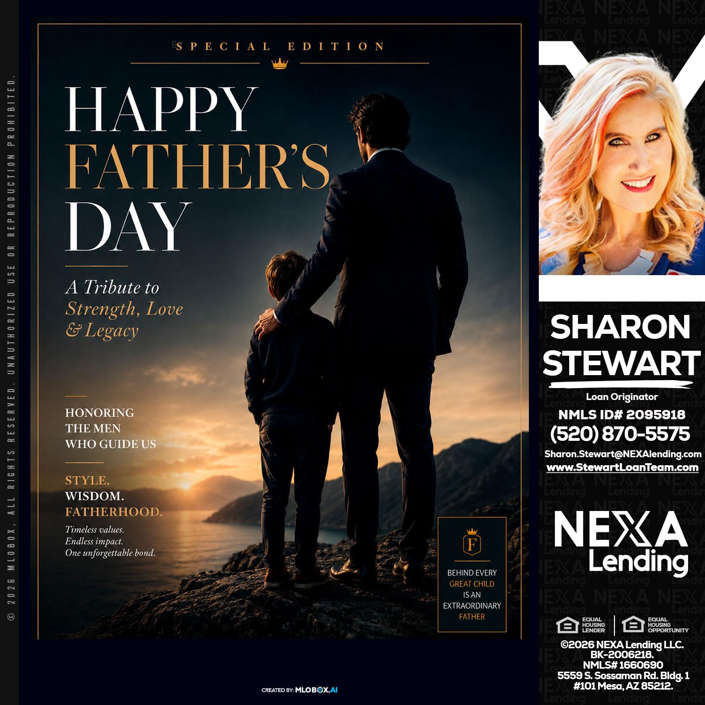 HAPPY FATHERS DAY - Sharon Stewart -Mortgage Loan Originator