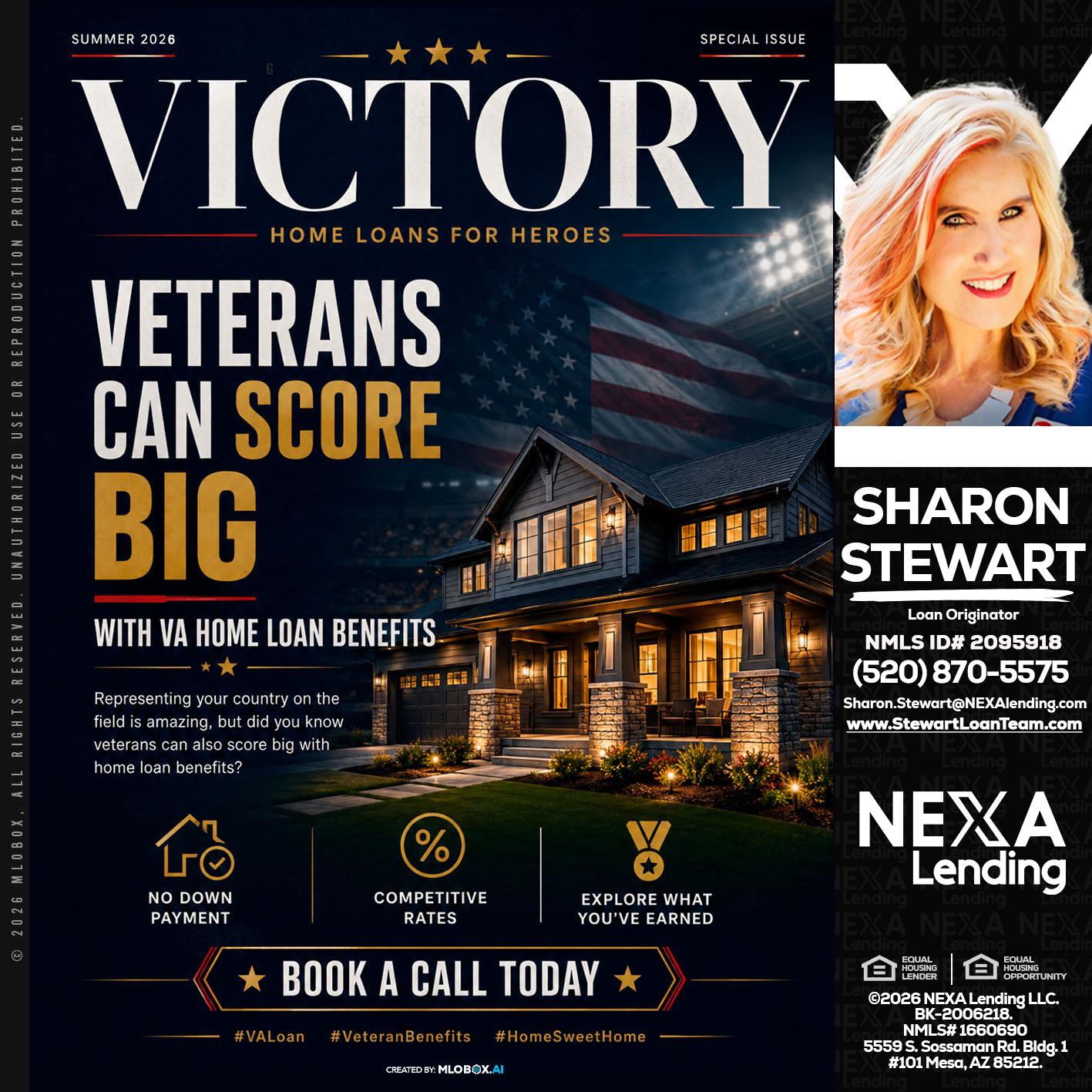 VICTORY - Sharon Stewart -Mortgage Loan Originator