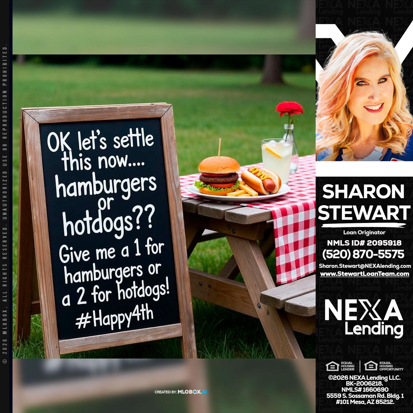 let settle this - Sharon Stewart -Mortgage Loan Originator