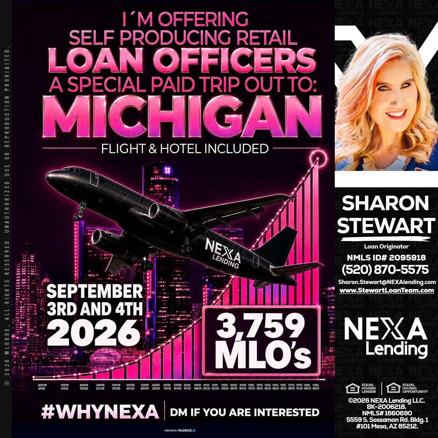 MICHIGAN TRIP - Sharon Stewart -Mortgage Loan Originator