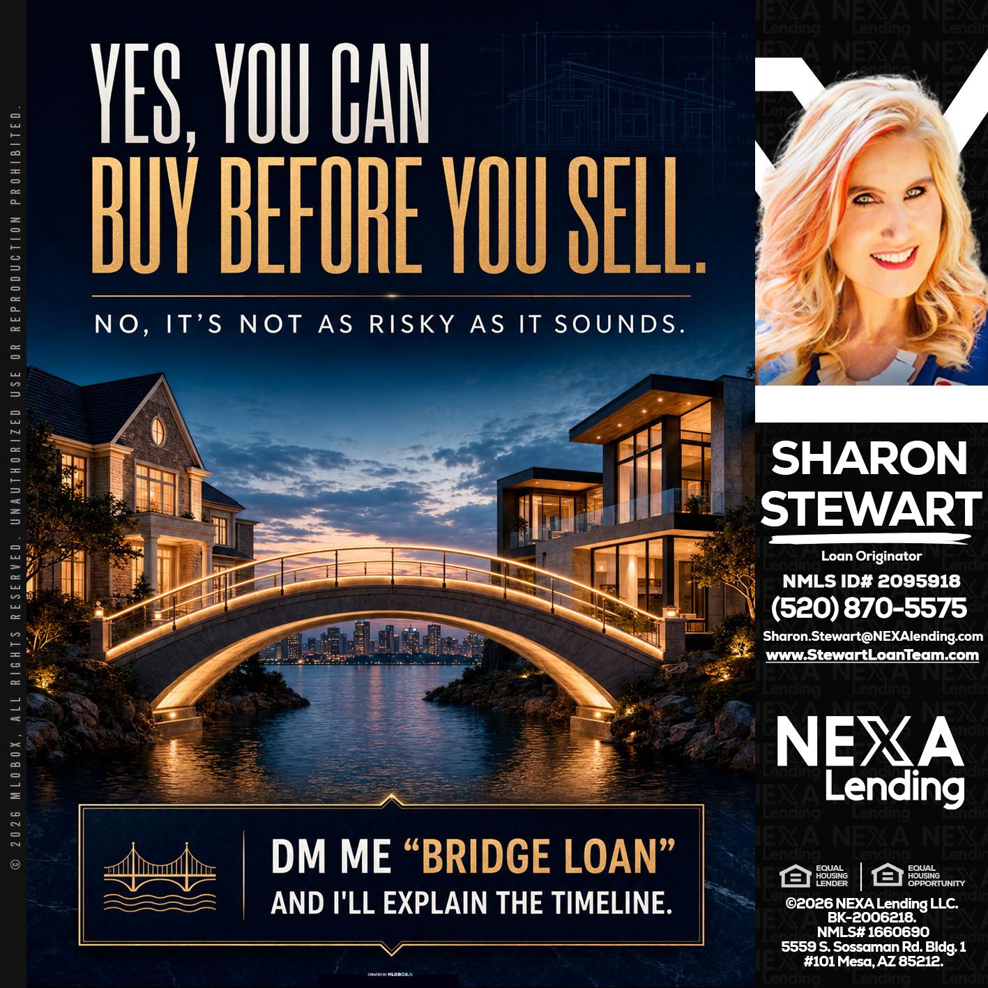 YES, YOU CAN - Sharon Stewart -Mortgage Loan Originator